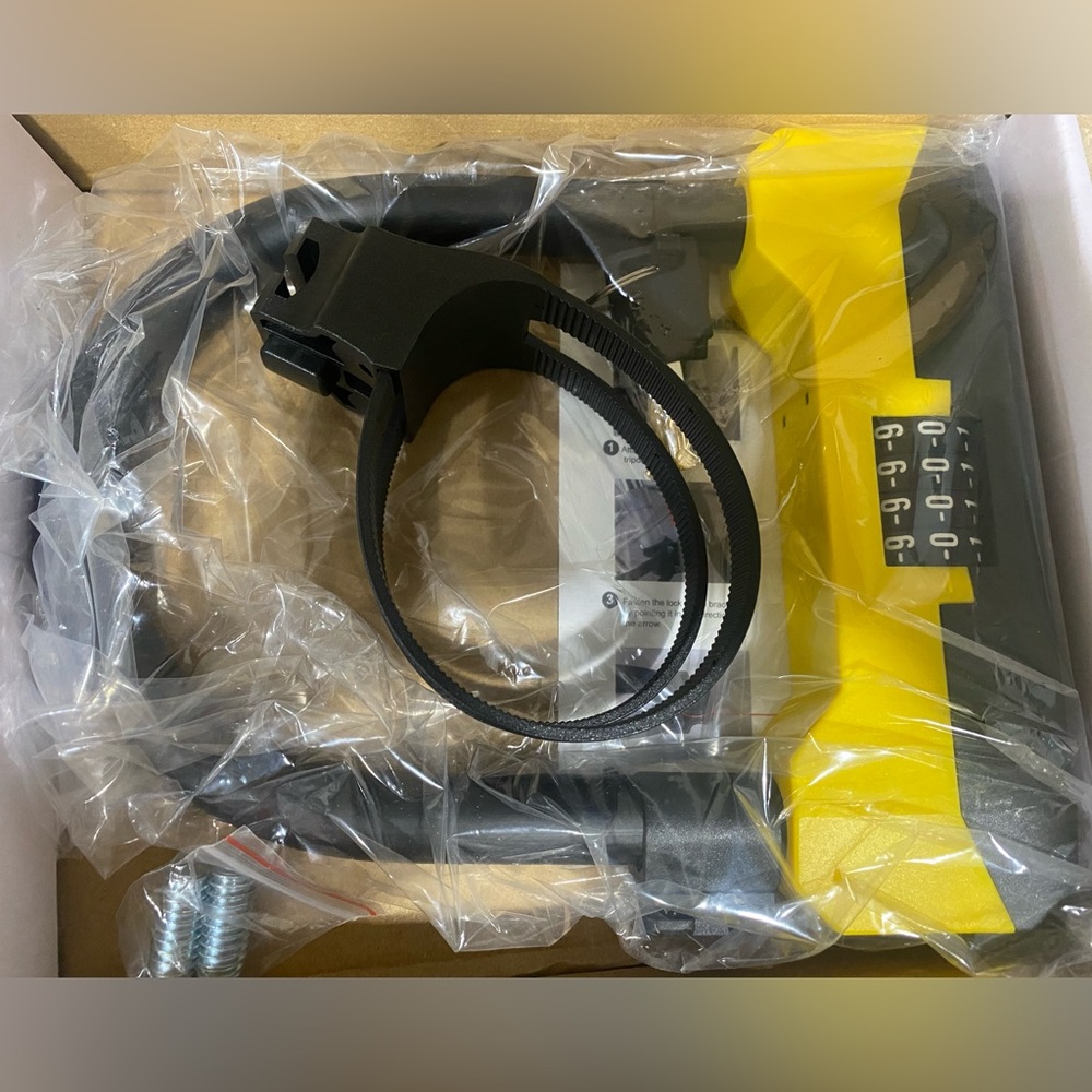 Sigtuna bike lock.